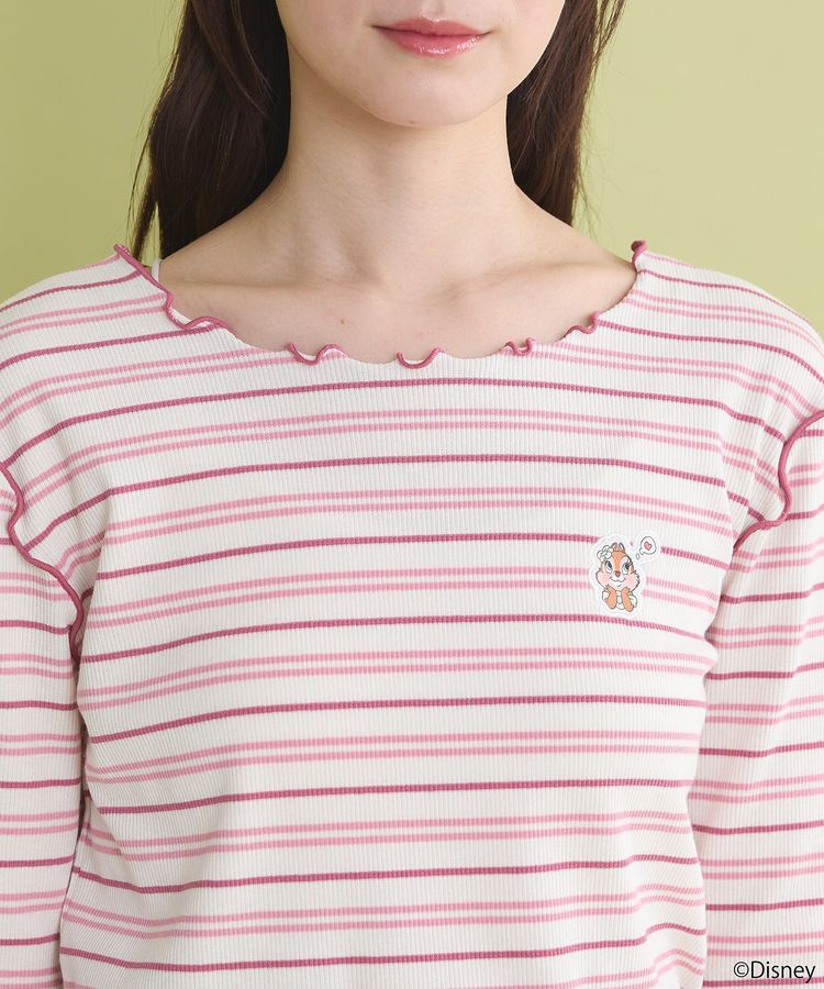 earth music&ecology「チップ&デール/ボーダーメロープルオーバー」|Tシャツ・カットソー|