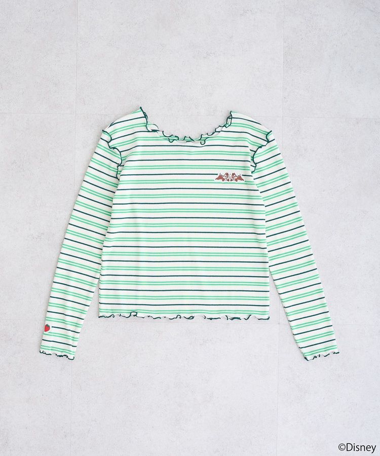 earth music&ecology「チップ&デール/ボーダーメロープルオーバー」|Tシャツ・カットソー|