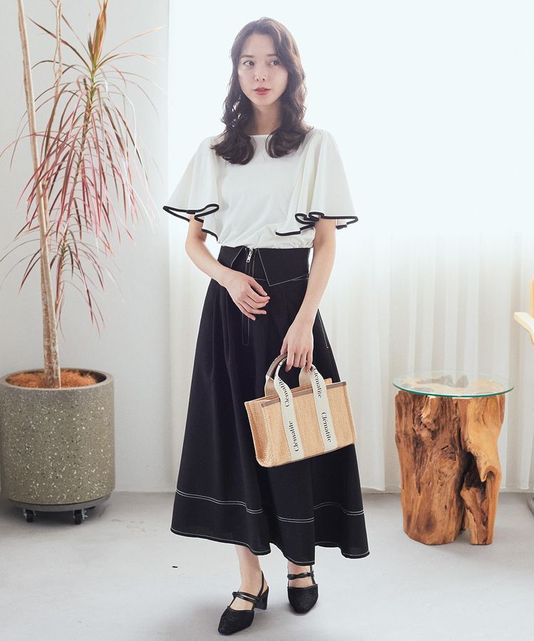 earth music&ecology「ロゴテープトートバッグ」|トートバッグ|