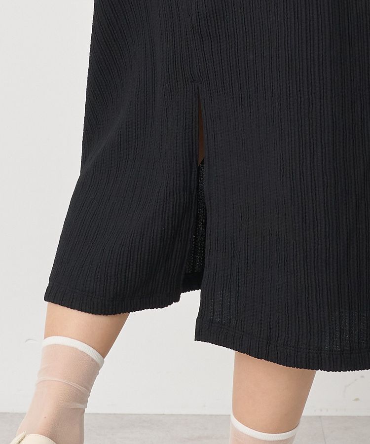 earth music&ecology「選べる丈カットナロースカート」|タイト|