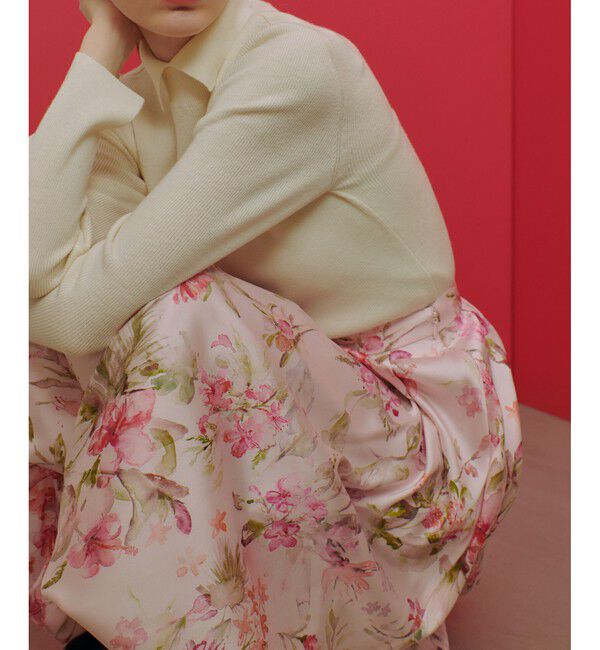 LOULOU WILLOUGHBY「【LOULOU WILLOUGHBY】RATTIソフトフラワプリントバルーンスカート」|スカート|