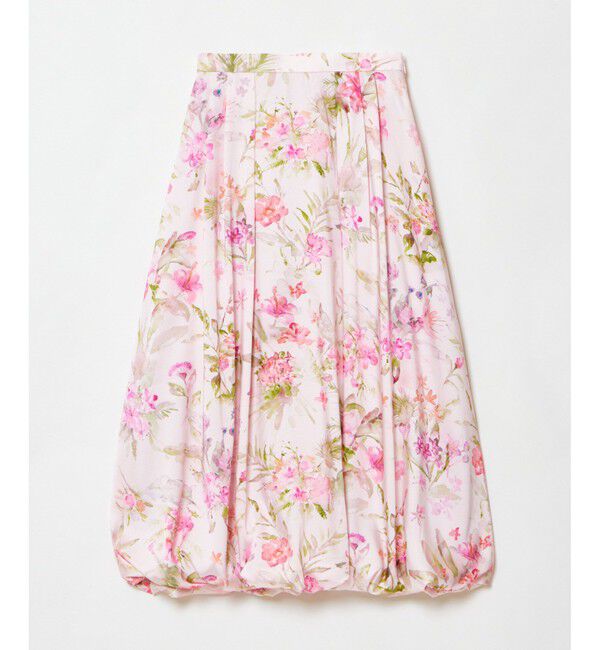 LOULOU WILLOUGHBY「【LOULOU WILLOUGHBY】RATTIソフトフラワプリントバルーンスカート」|スカート|