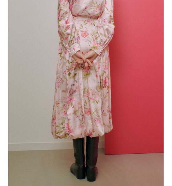 LOULOU WILLOUGHBY「【LOULOU WILLOUGHBY】RATTIソフトフラワプリントバルーンスカート」|スカート|