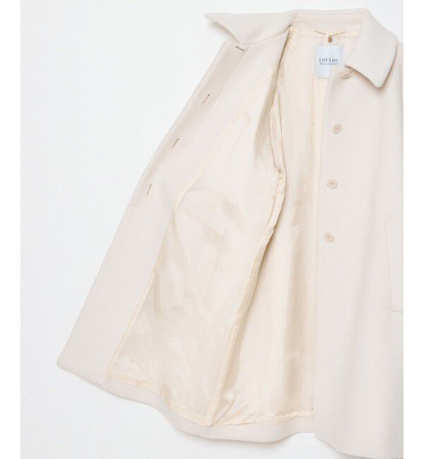 LOULOU WILLOUGHBY「【LOULOU WILLOUGHBY】シャルムビーバーステンカラーコート」|ダッフルコート|