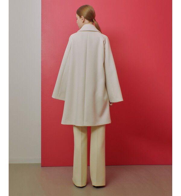LOULOU WILLOUGHBY「【LOULOU WILLOUGHBY】シャルムビーバーステンカラーコート」|ダッフルコート|