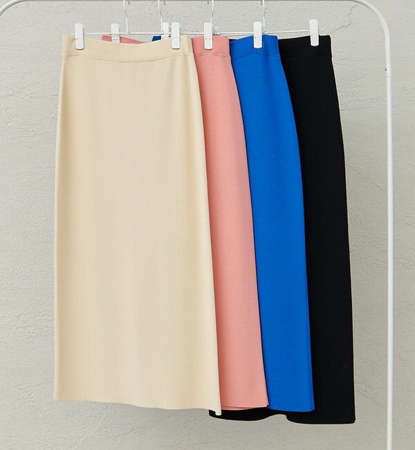  「＼累計1万枚突破！／《-3㎏見え》【Du noir】ナロースカート」|スカート|