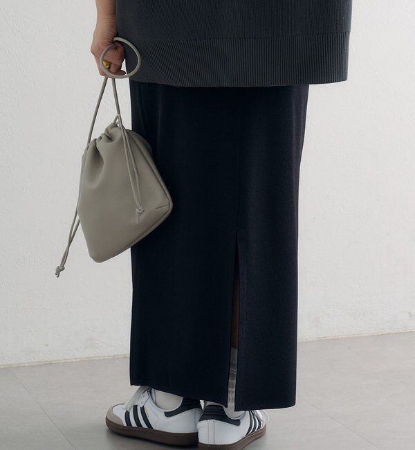  「＼累計1万枚突破！／《-3㎏見え》【Du noir】ナロースカート」|スカート|