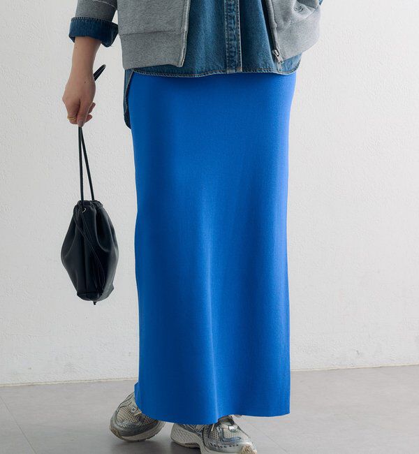  「＼累計1万枚突破！／《-3㎏見え》【Du noir】ナロースカート」|スカート|