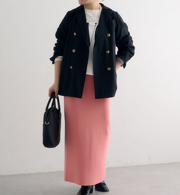  「＼累計1万枚突破！／《-3㎏見え》【Du noir】ナロースカート」|スカート|