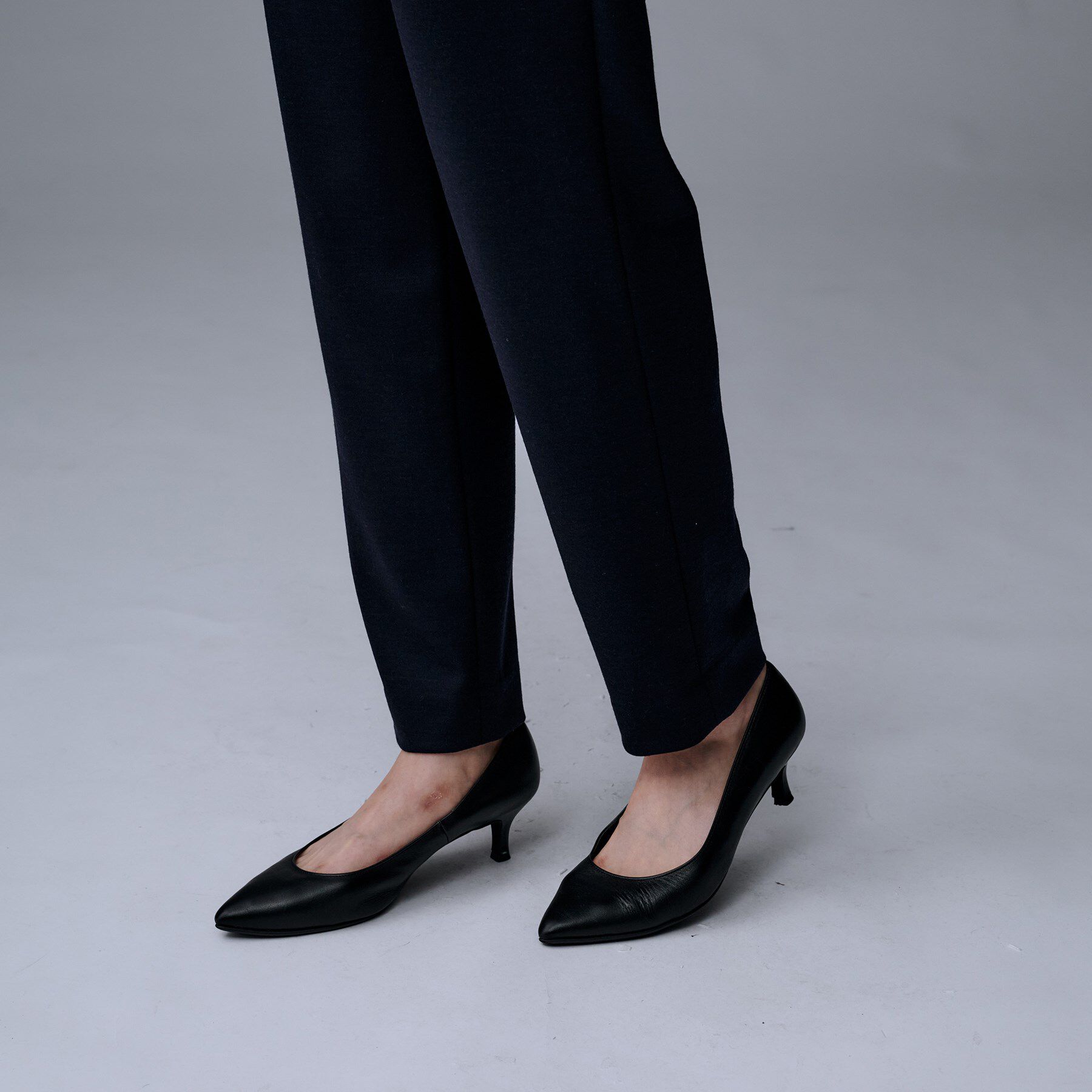 UNTITLED「【洗えるスーツ／ストレッチ】ウール混ジャージ テーパードパンツ」|その他|