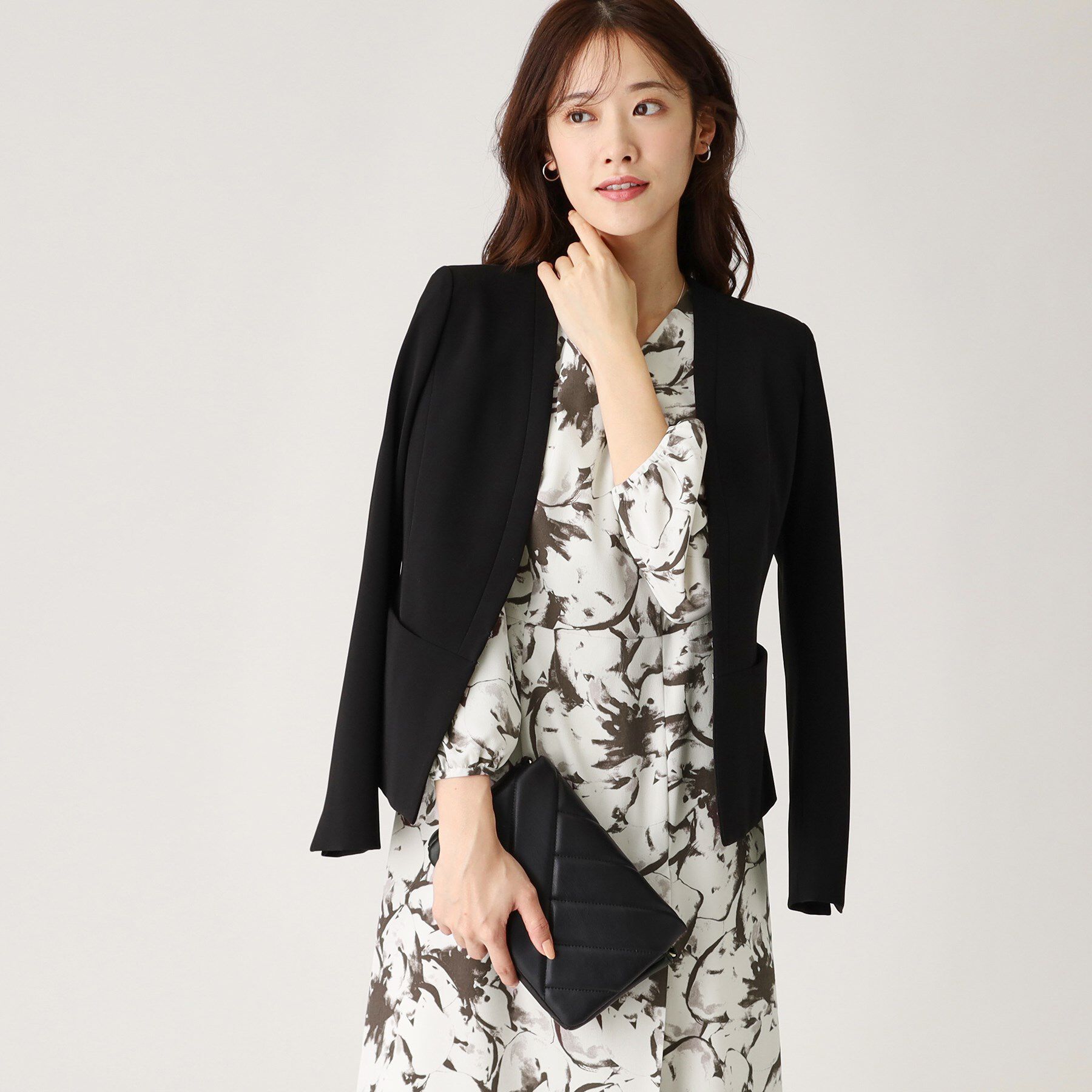 COUP DE CHANCE「【洗える／日本製】オリジナルプリントのワンピース」|ワンピース|