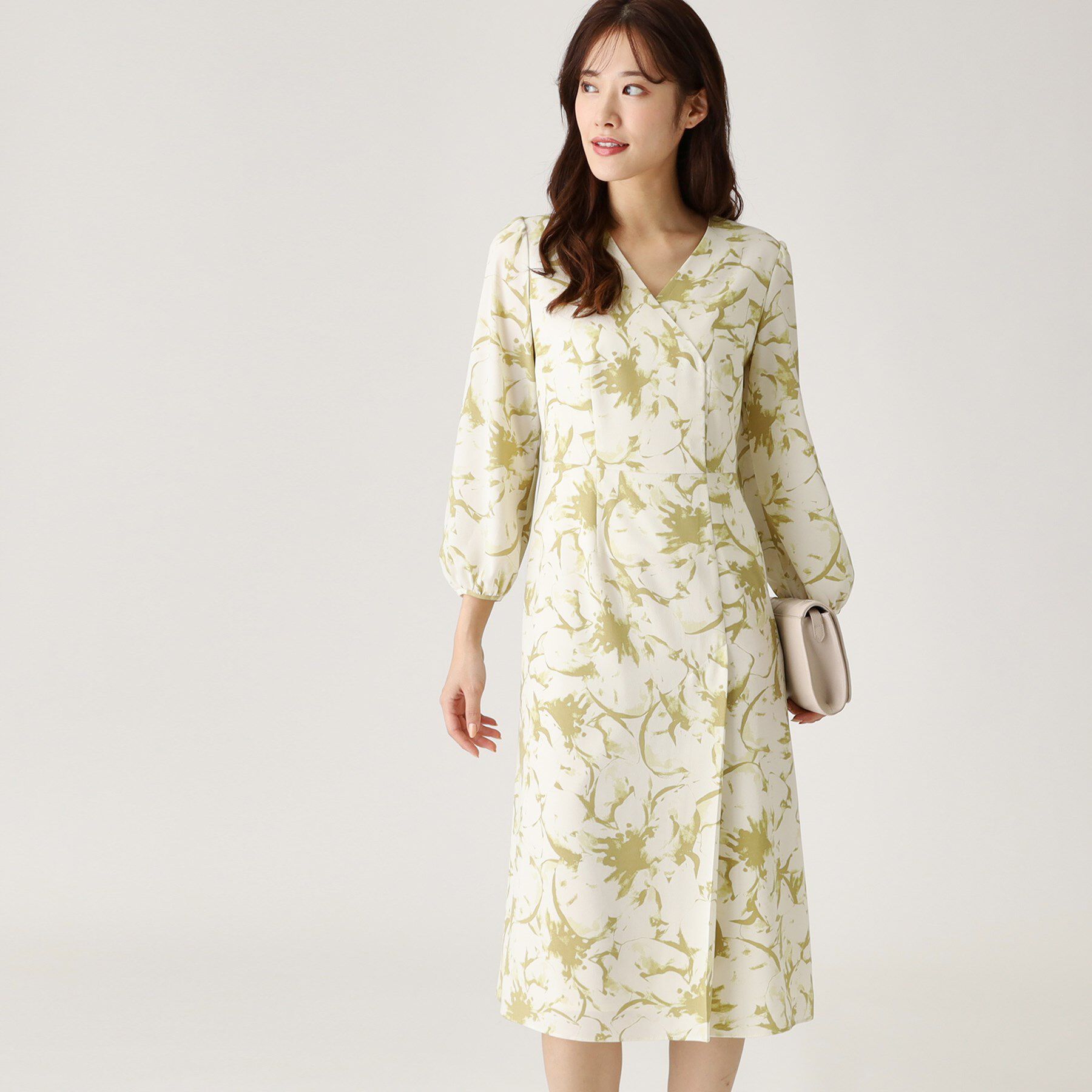 COUP DE CHANCE「【洗える／日本製】オリジナルプリントのワンピース」|ワンピース|