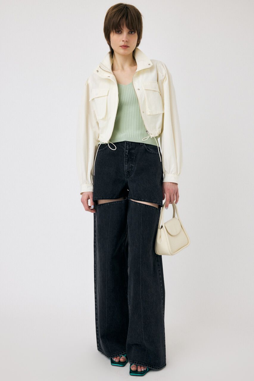 MOUSSY「CROPPED CARGO ジャケット」|その他|