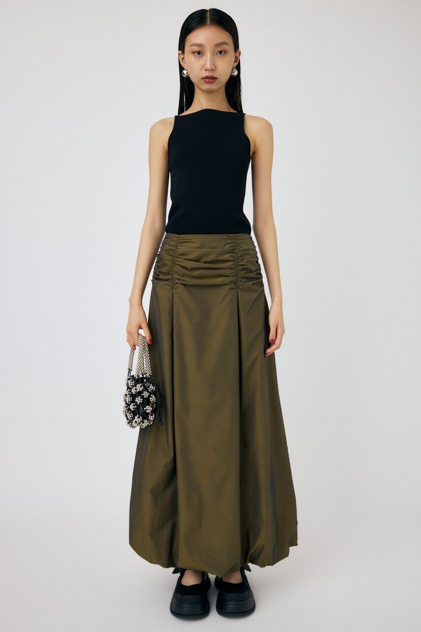 MOUSSY「SQUARE LINE ニットキャミ」|キャミソール|