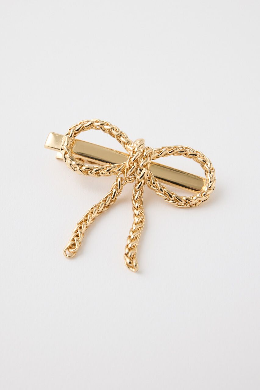 MOUSSY「MULTI CHAIN BOW ヘアクリップ」|その他|