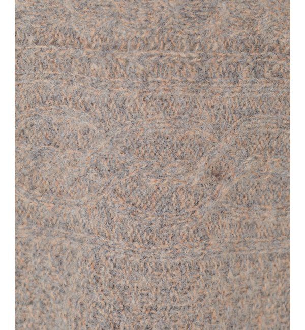 Lbc with Life「ウール混バックシャンベスト」|ニット・セーター|