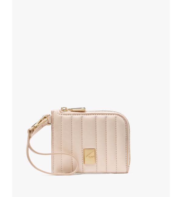 kate spade new york「デコ キルテッド コイン カード ケース リスレット」|財布|Pink