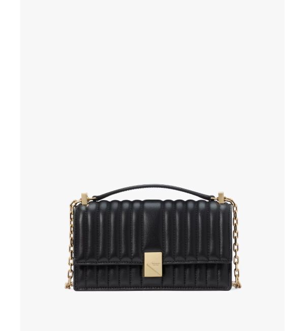 kate spade new york「デコ キルテッド ミニ フラップ チェーン クロスボディ」|ショルダー・メッセンジャー|