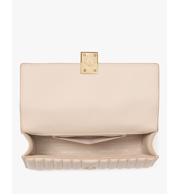 kate spade new york「デコ キルテッド ミニ フラップ チェーン クロスボディ」|ショルダー・メッセンジャー|