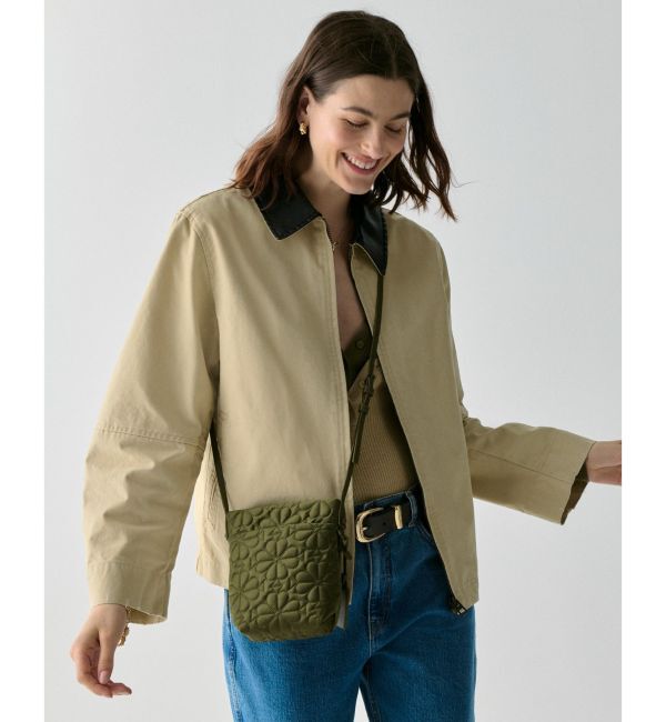 kate spade new york「ティリー キルテッド スモール クロスボディ」|ショルダー・メッセンジャー|Green