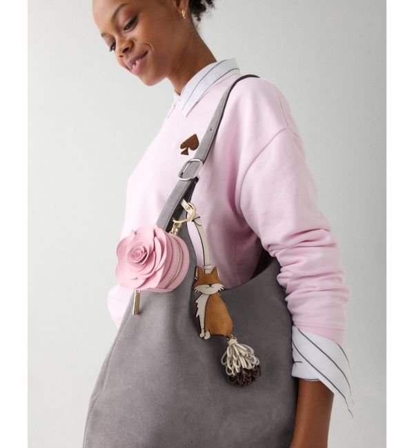 kate spade new york「クリッターズ ジンジャー フォックス バッグ チャーム」|ストラップ|