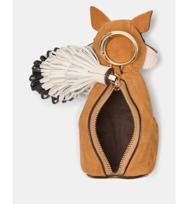 kate spade new york「クリッターズ ジンジャーフォックス コイン パース」|チャーム・キーホルダー|