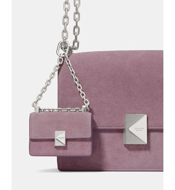 kate spade new york「チャームド スエード ナノ キャリーオール バッグ チャーム」|ストラップ|