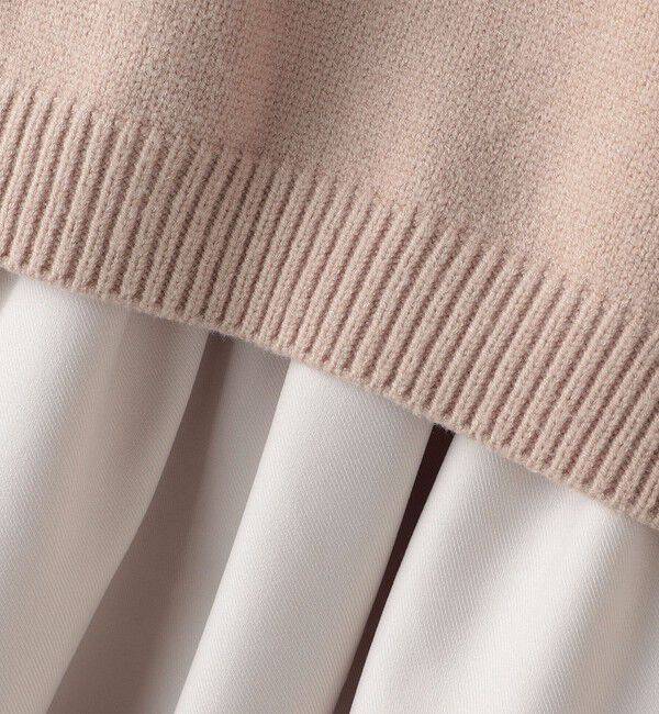 SHIPS KIDS「SHIPS KIDS:90cm / ＜手洗い可能＞ ノルディック レイヤード ワンピース」|ワンピース|