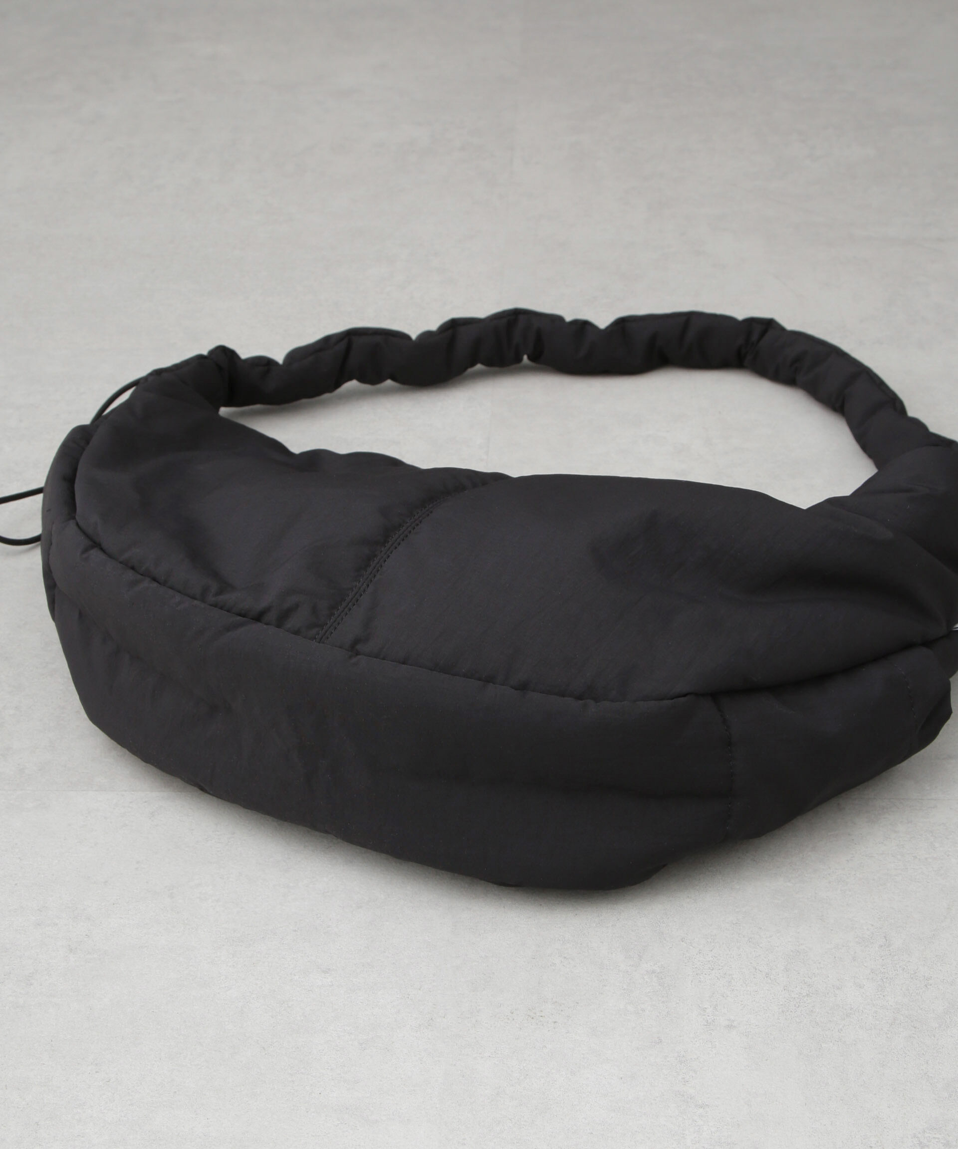 nano･universe「「NJ/CLUB」中綿ハーフムーンショルダーバッグ」|ショルダー・メッセンジャー|