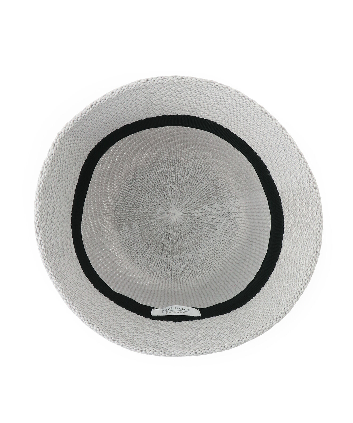 ROPE PICNIC PASSAGE「変わり編みサーモベルハット」|ハット|