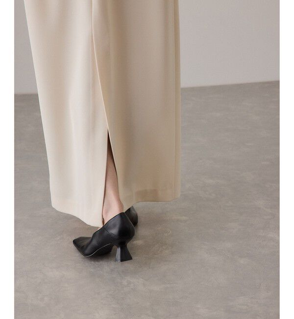 ADAM ET ROPE'「【サステナブル】スリットスリーブワンピース」|ワンピース|