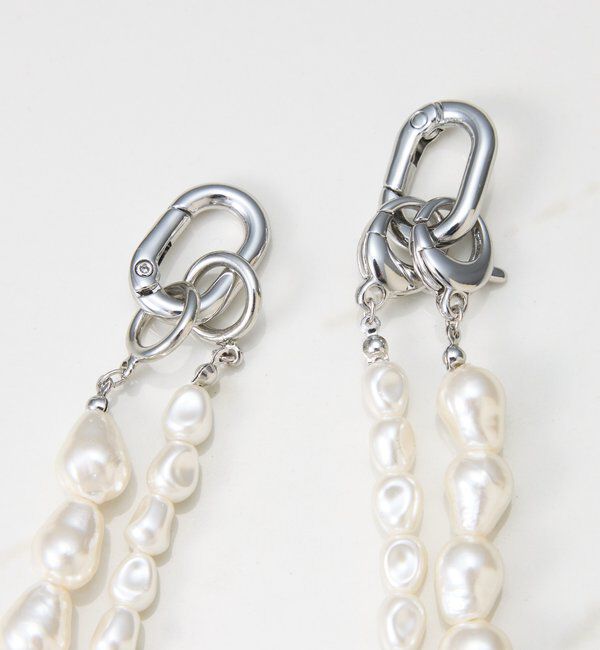  「【PAPILLONNER/パピヨネ】2WAYパールチェーン/セレモニー」|リング|