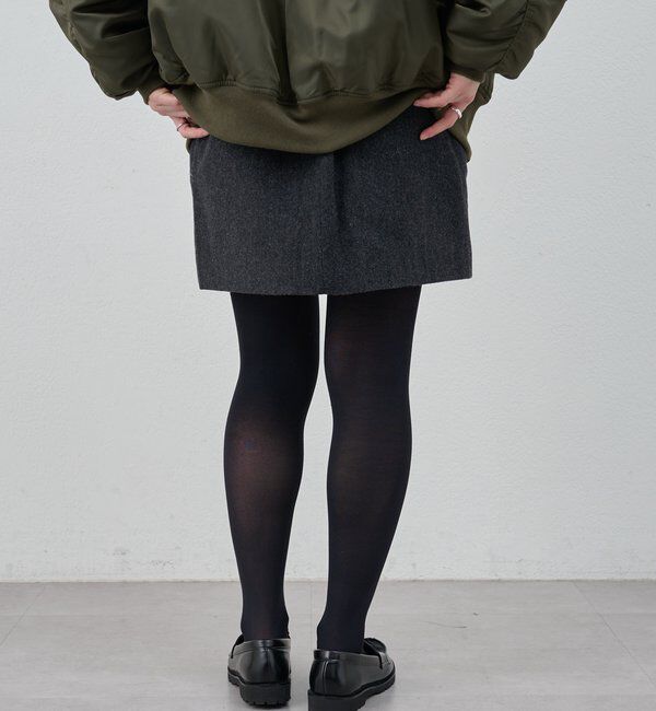  「ウールミニスカート」|スカート|