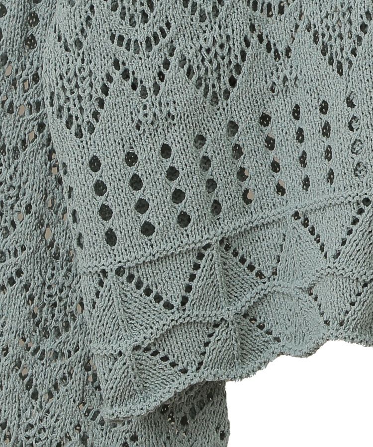 earth music&ecology「スカシニットプルオーバー」|ニット・セーター|