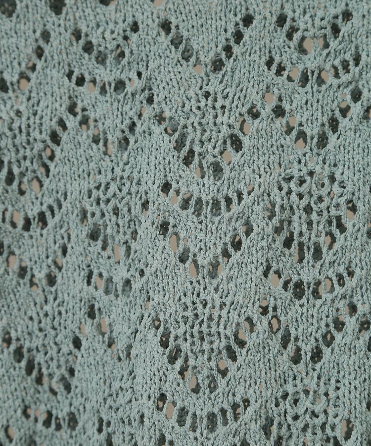 earth music&ecology「スカシニットプルオーバー」|ニット・セーター|