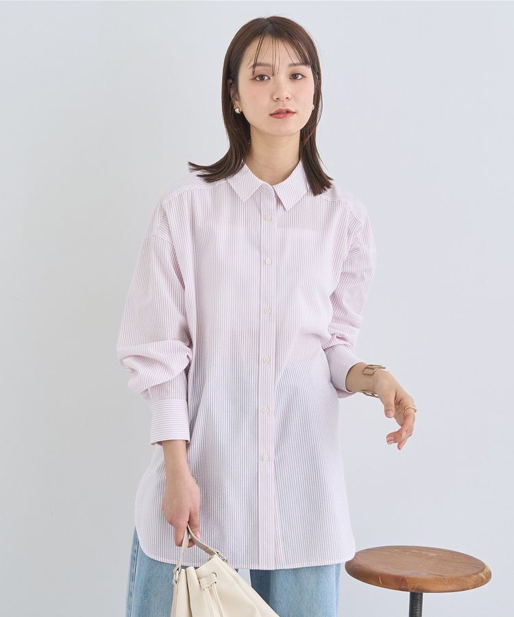 earth music&ecology「サッカーレギュラーシャツ」|シャツ・ブラウス|