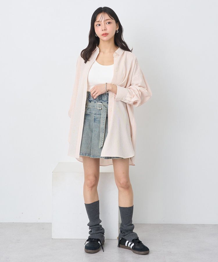 earth music&ecology「サッカーレギュラーシャツ」|シャツ・ブラウス|