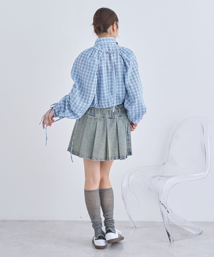 earth music&ecology「ボレロスリーブレイヤードシャツ」|シャツ・ブラウス|