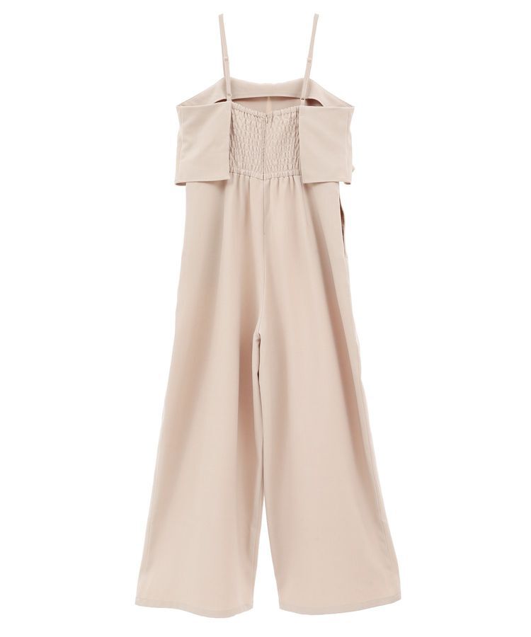 earth music&ecology「デザインキャミサロペット」|オールインワン|