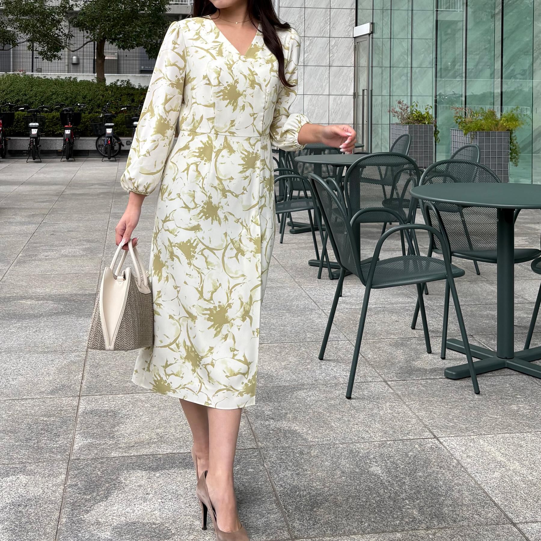 COUP DE CHANCE「【洗える／日本製】オリジナルプリントのワンピース」|ワンピース|