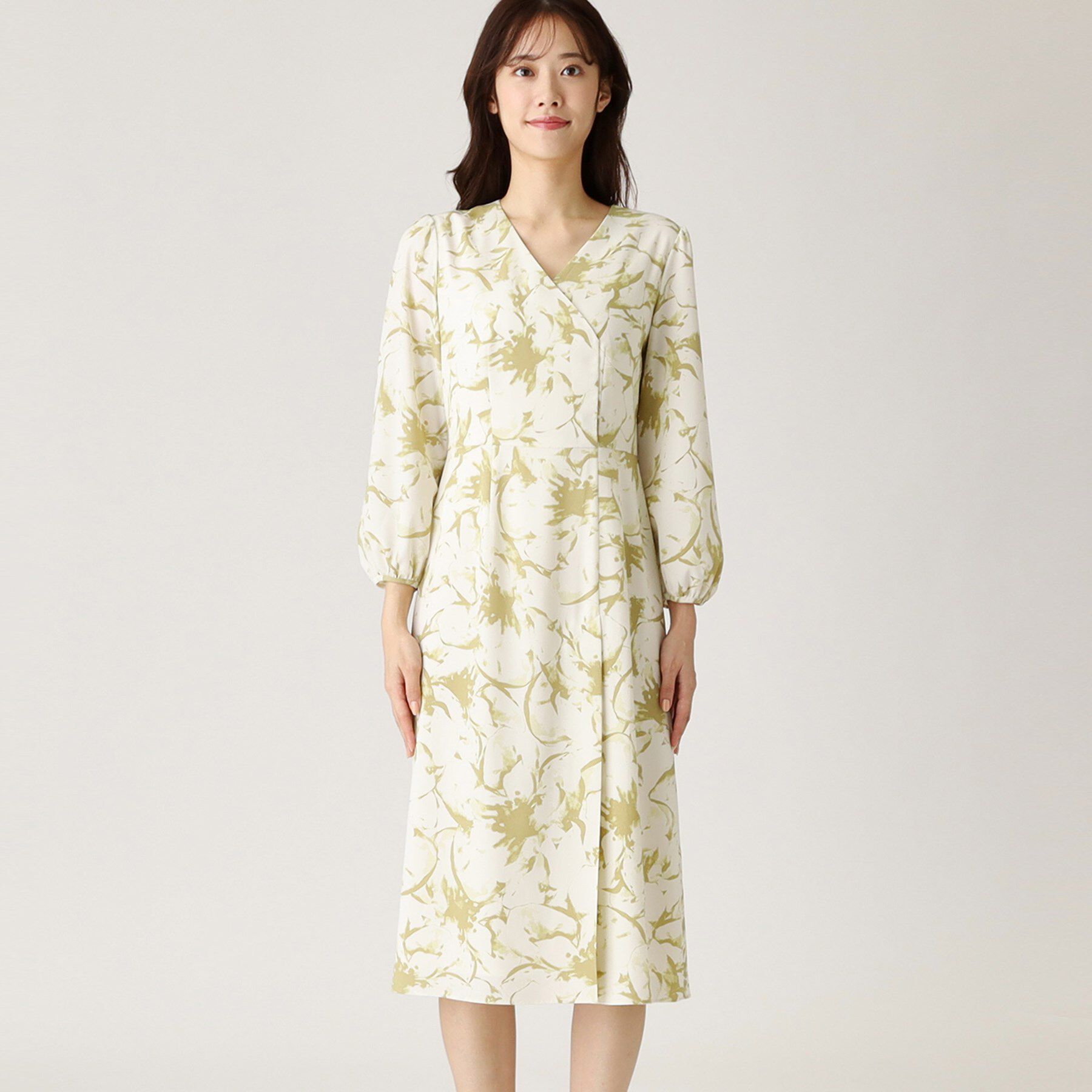 COUP DE CHANCE「【洗える／日本製】オリジナルプリントのワンピース」|ワンピース|