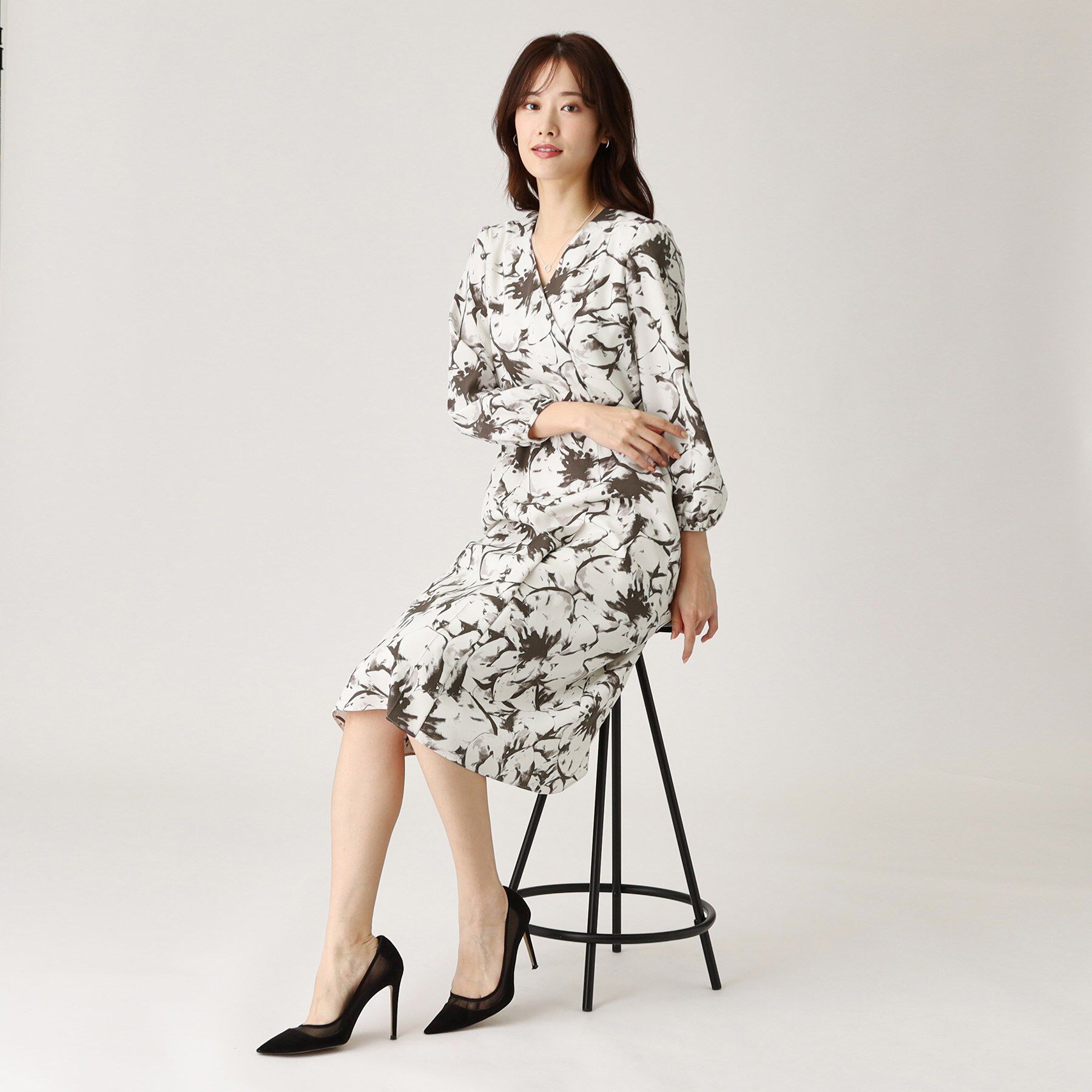 COUP DE CHANCE「【洗える／日本製】オリジナルプリントのワンピース」|ワンピース|