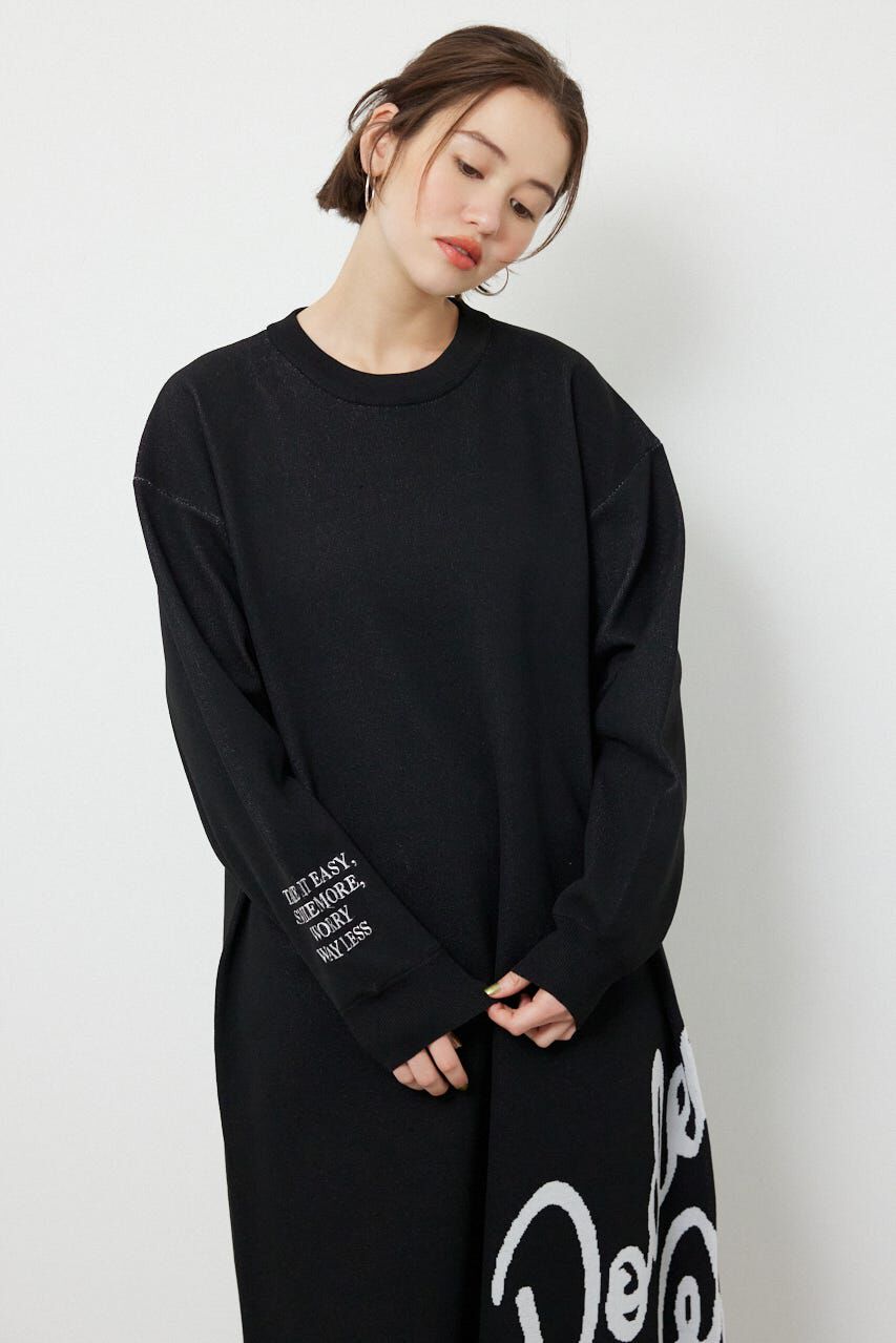 RODEO CROWNS「マキシロゴニットワンピース」|ワンピース|