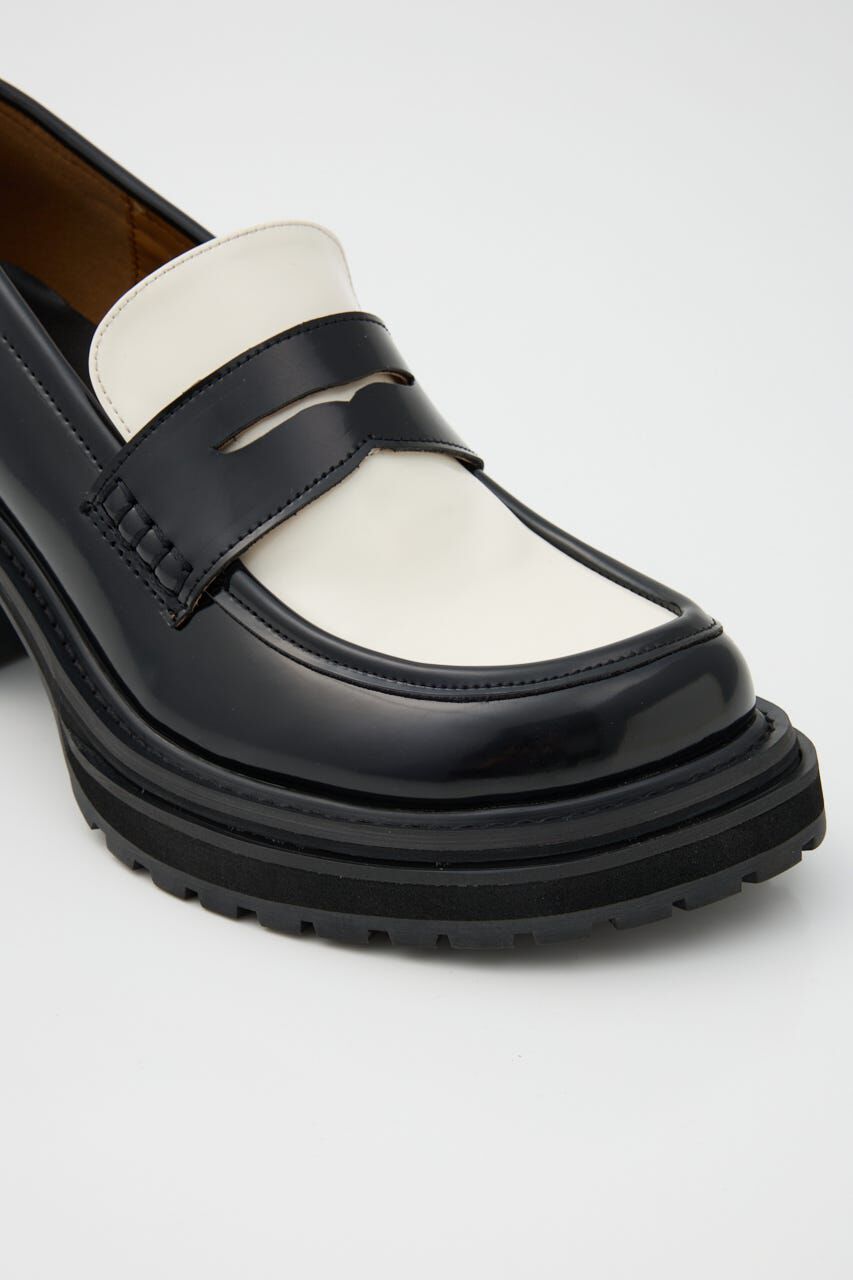 SLY「HEELED PENNY LOAFERS」|ローファー|