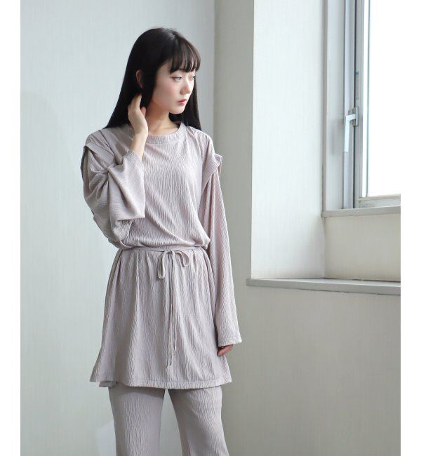 VENCE share style「プリーツトップス」|シャツ・ブラウス|