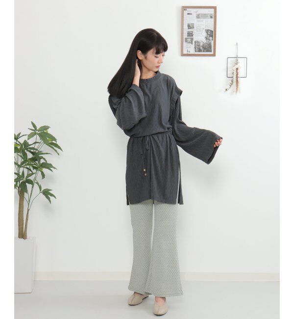 VENCE share style「プリーツトップス」|シャツ・ブラウス|