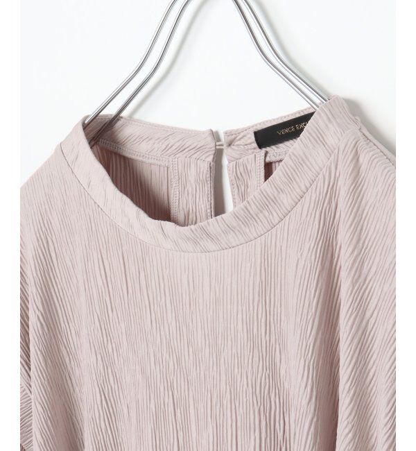 VENCE share style「プリーツトップス」|シャツ・ブラウス|