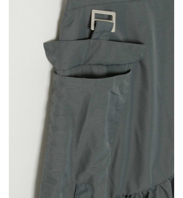 VENCE share style「ナイロンティアードミリタリースカート」|スカート|