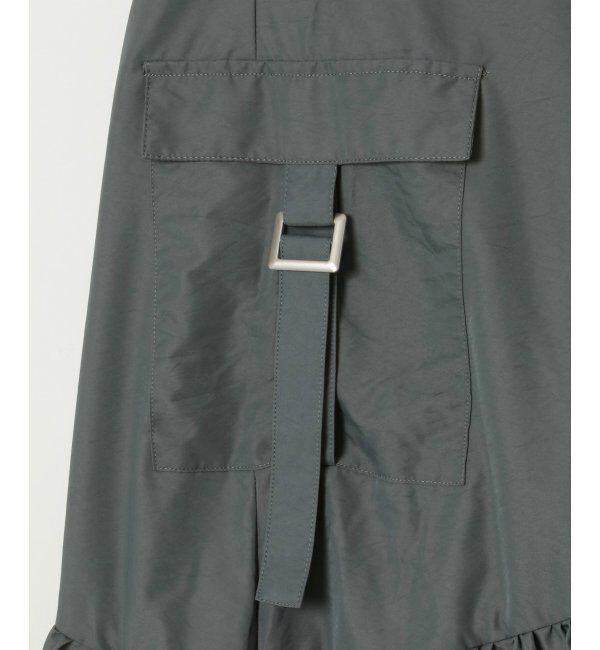 VENCE share style「ナイロンティアードミリタリースカート」|スカート|