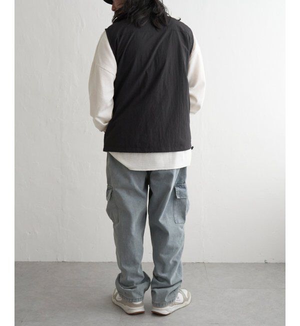 VENCE share style「Red Cap Girl レッドキャップガール ワッペン付きナイロンジップベスト」|その他|